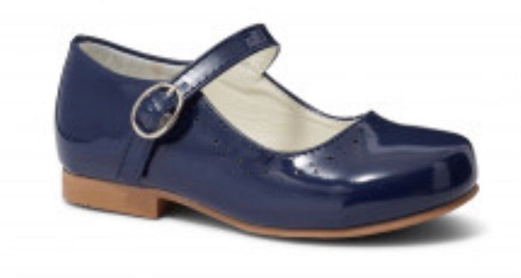 Navy blue sales mary jane shoes