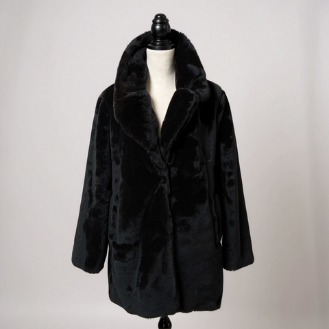 Ladies Faux Fur Coat
