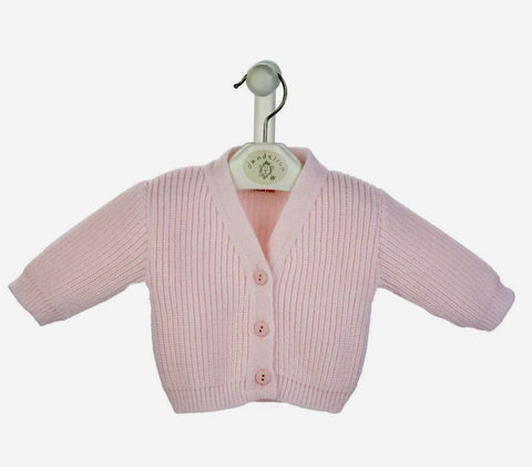 Dandelion Baby Girl's Pink Knitted Cardigan