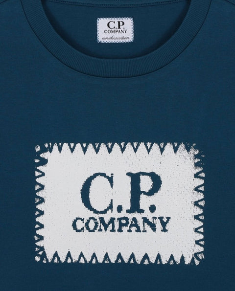 CP LOGO TEE SHIRT INK BLUE