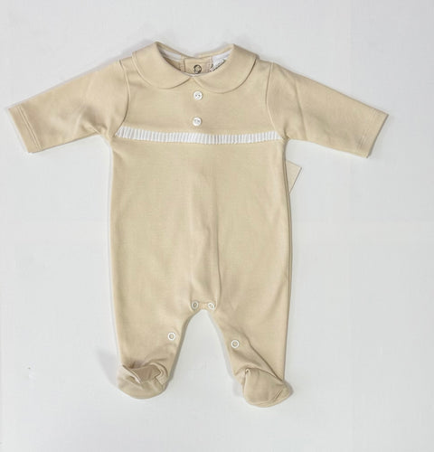 Baby Boys Camel Baby Grow