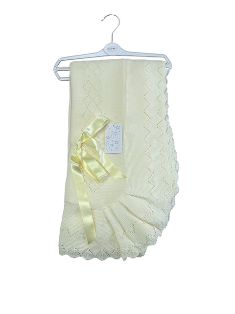 Baby Blanket in Yellow