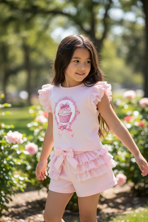 Giorgio Bambini Pink Set