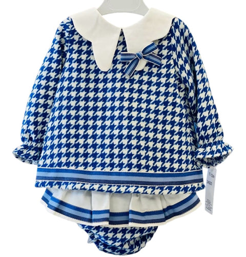 Basmarti Houndstooth Baby Check Dress