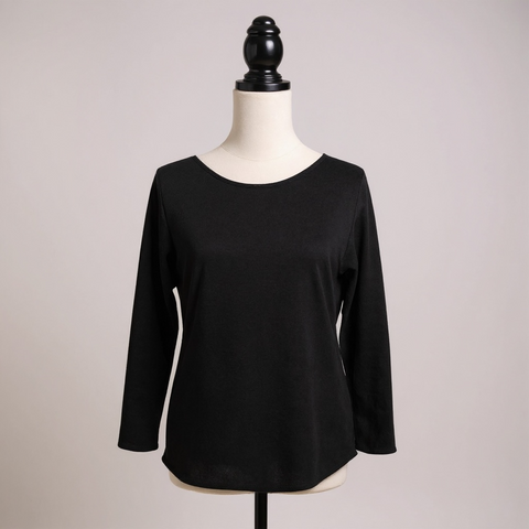 Ladies Soft Knit Jumper in Black