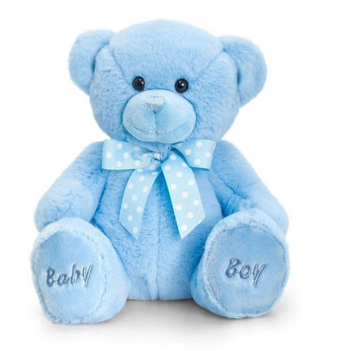 Soft Touch Blue Teddy Bear By Dandelion