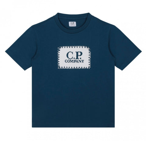 CP LOGO TEE SHIRT INK BLUE