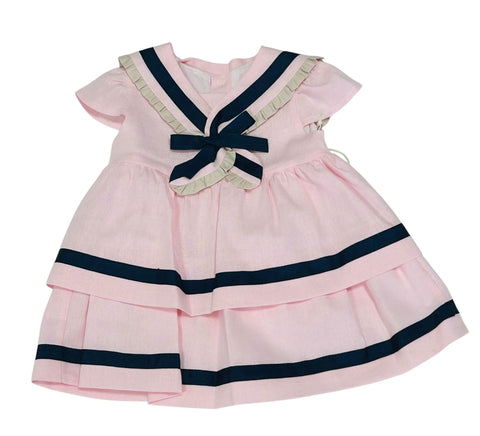 Basmarti Pink Sailor Dress Set