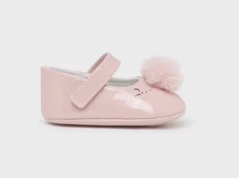 Mayoral Baby Girls Soft Sole Pink Shoe