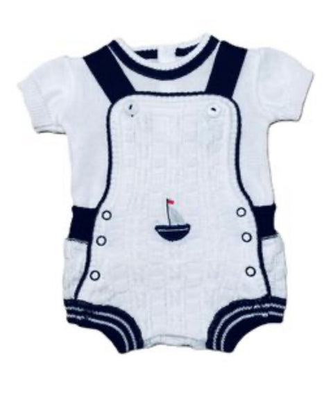 Pretty Originals Baby Boys Knitted Sailor Set