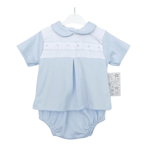 Baby Boys Baby Blue Two Piece Set