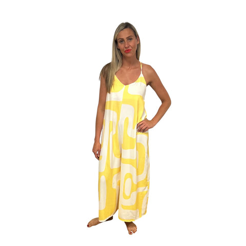 Ladies Jumpsuit In Yellow