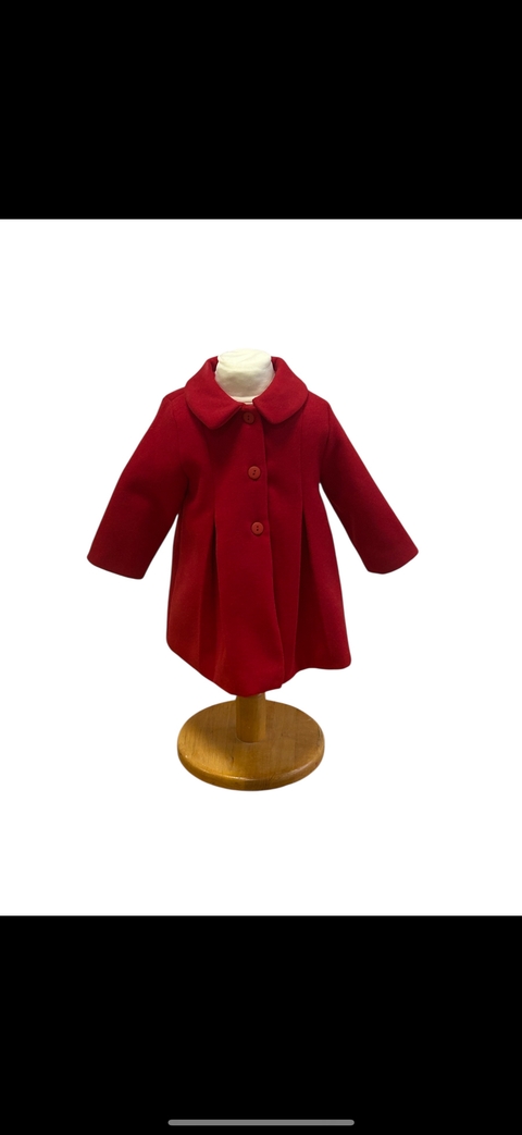 Baby Girl's Red Coat
