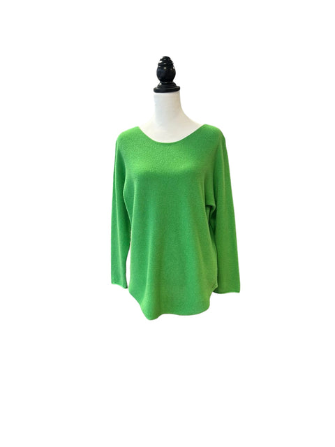 Ladies Soft Knit Jumper in Green