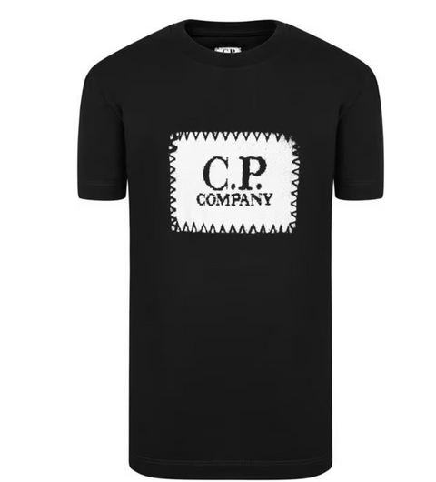 CP LOGO TEE SHIRT BLACK