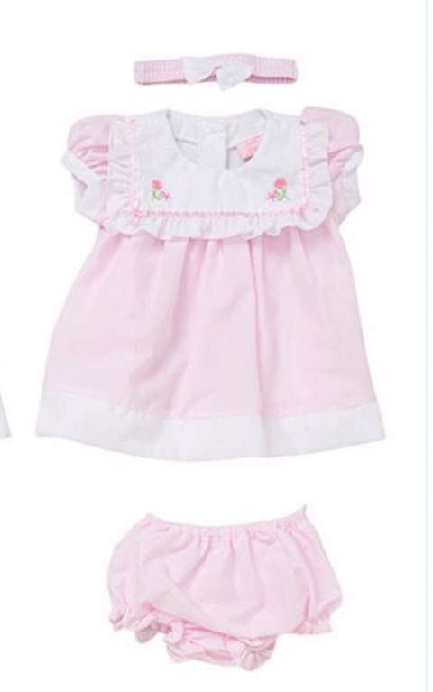 Pink And White Baby Dress