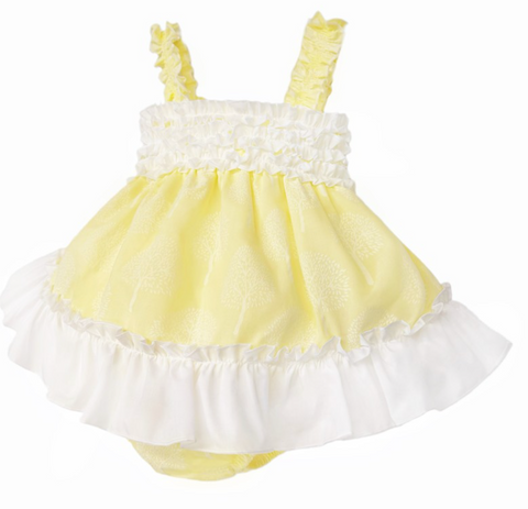 Wee Me Yellow Easter Dress