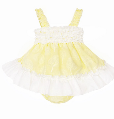 Wee Me Yellow Easter Dress
