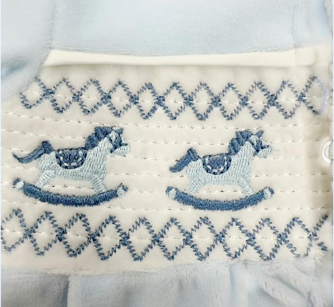 Baby Boys Rocking Horse Babygrow