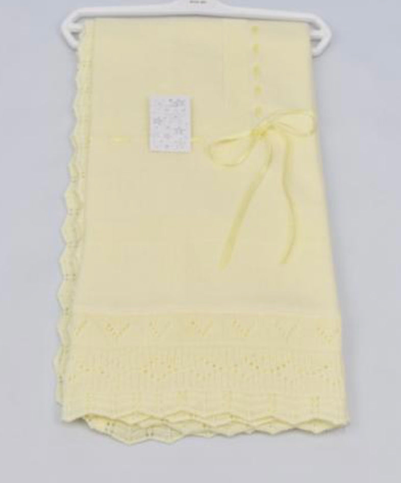 Lemon baby sale blanket