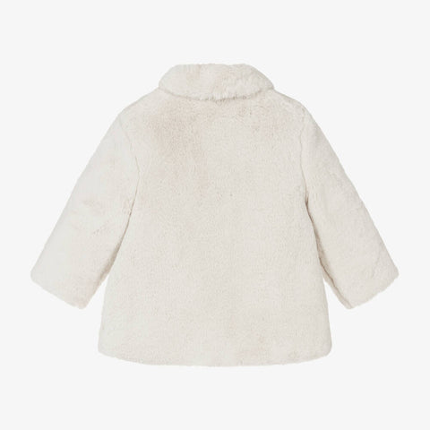 Mayoral Baby Girls Faux Fur Coat