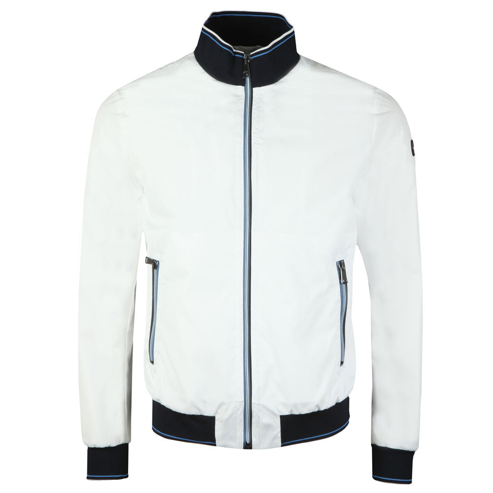 Mens white bomber jacket best sale